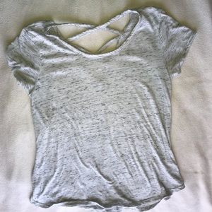 Black and White soft tee.